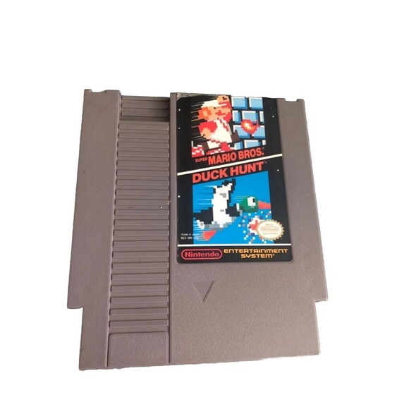 Super Mario Bros./Duck Hunt  (Nintendo NES 1988) Genuine Authentic EUC Tested - Picture 2 of 8